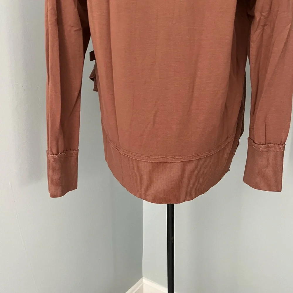 JoyLab Rust Long Sleeve Top - Picture 6 of 7